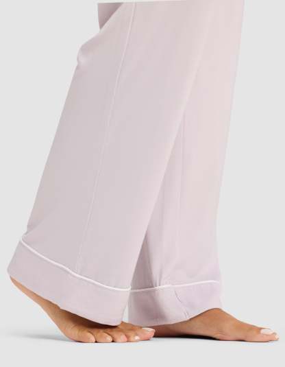 Women's Bamboo Stretch-Knit Long Sleeve Pajama Set