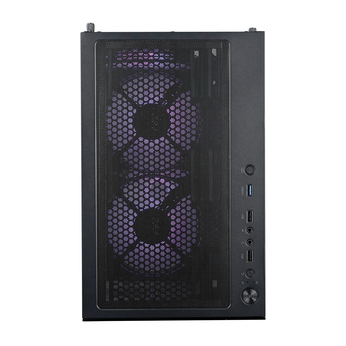  Gaming PC Casing Black  | Included 5x aRGB 120mm Fans