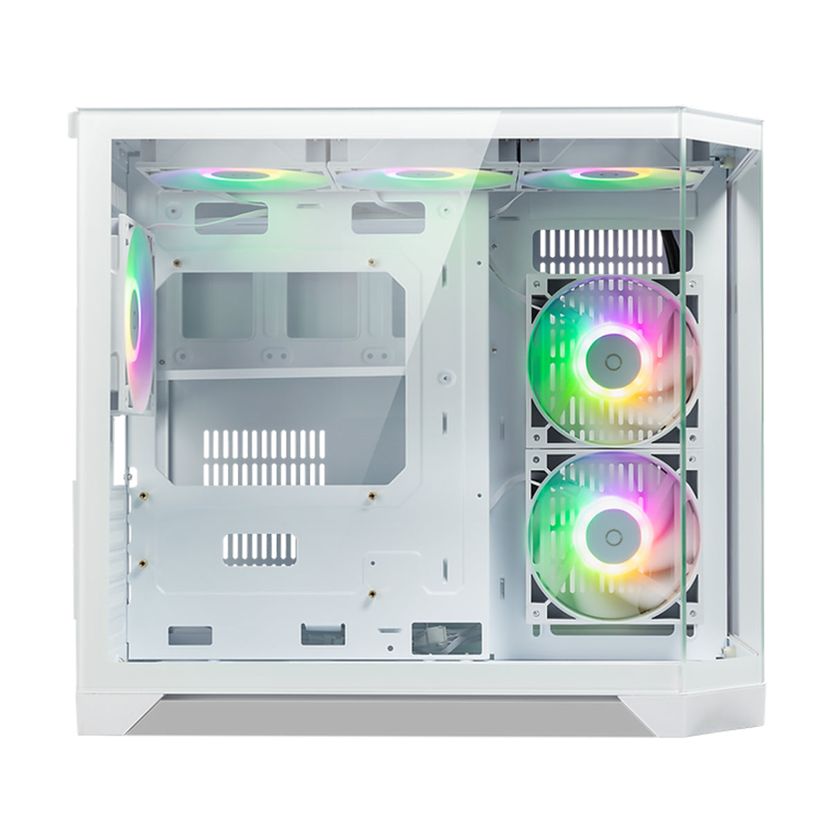 TECWARE VX TRINITY M Black / White Micro ATX (mATX) Gaming PC Case