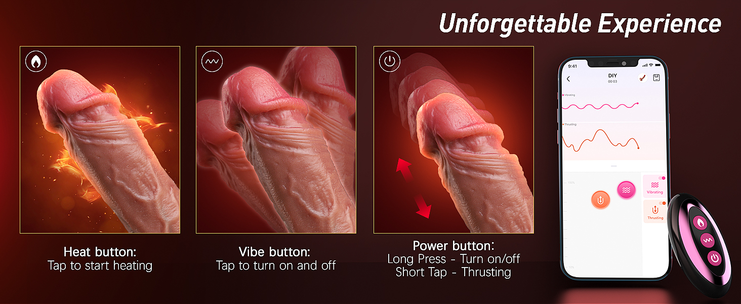 thrusting vibrator