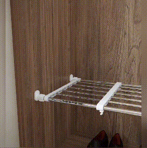 Expandable Closet Tension Shelf Storage Rack Expandable Closet Tension Shelf Storage Rack