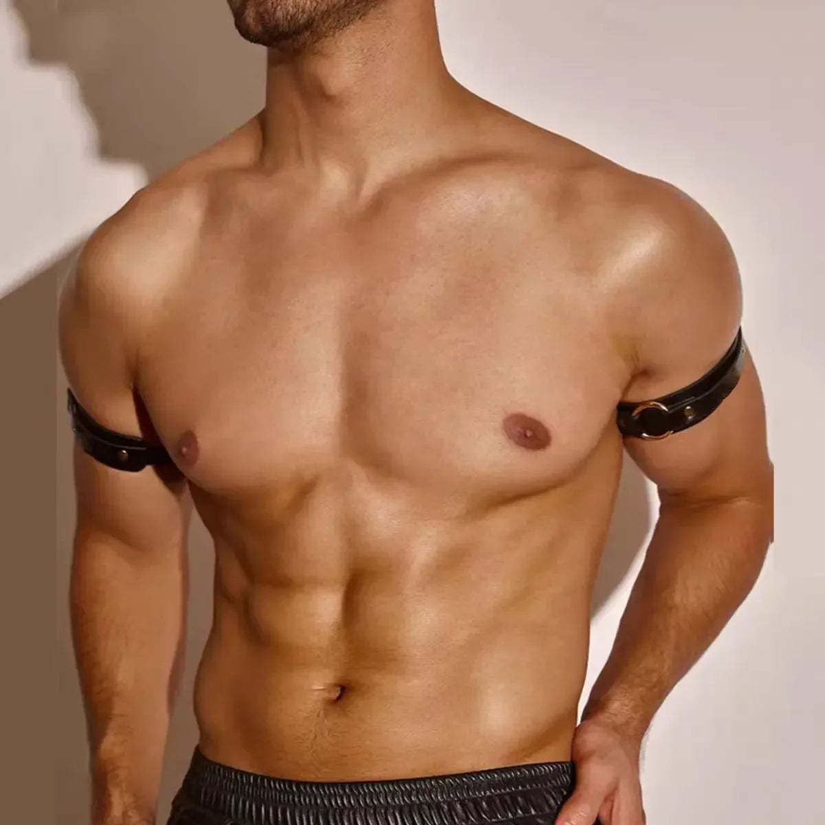 CHICCHOK [Ares] Men's High-end Leather Armbles, Fashion Clothing Accessories Handmade - CHICCHOK