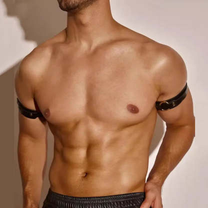 CHICCHOK [Ares] Men's High-end Leather Armbles, Fashion Clothing Accessories Handmade - CHICCHOK