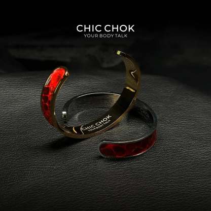 CHICCHOK Classic Open Bracelet Stainless Steel Subtle Stylish Non-Adjustable Bracelet - CHICCHOK