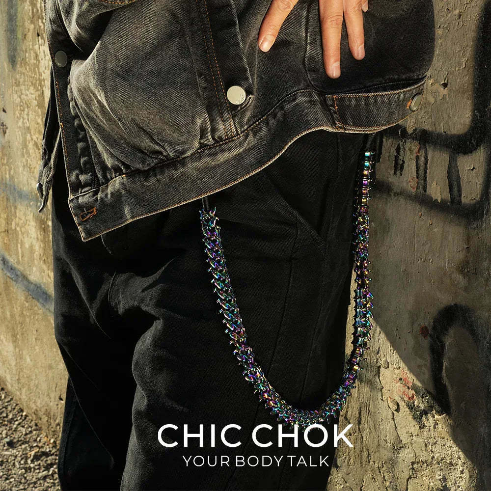 [CHICCHOK] Dragon Themed Pants Chain – Mythical Elegance for Fashionable Waistlines(Dazzling Colors) - CHICCHOK