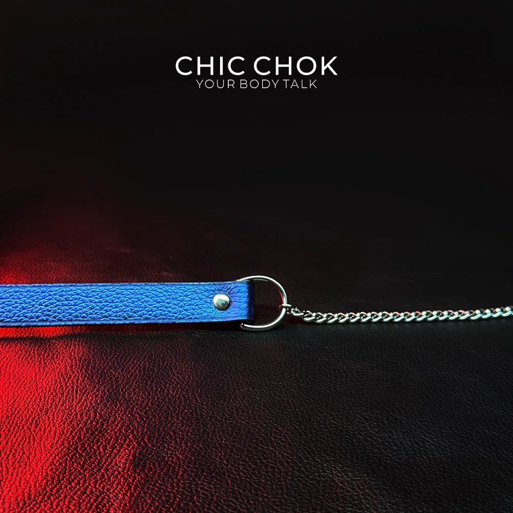 CHICCHOK [Breathless] Pulling Fashion and Fun Choker(Blue) - CHICCHOK