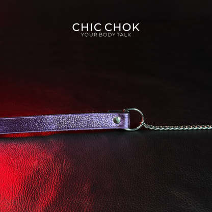 CHICCHOK [Breathless] Pulling Fashion and Fun Choker(Purple)