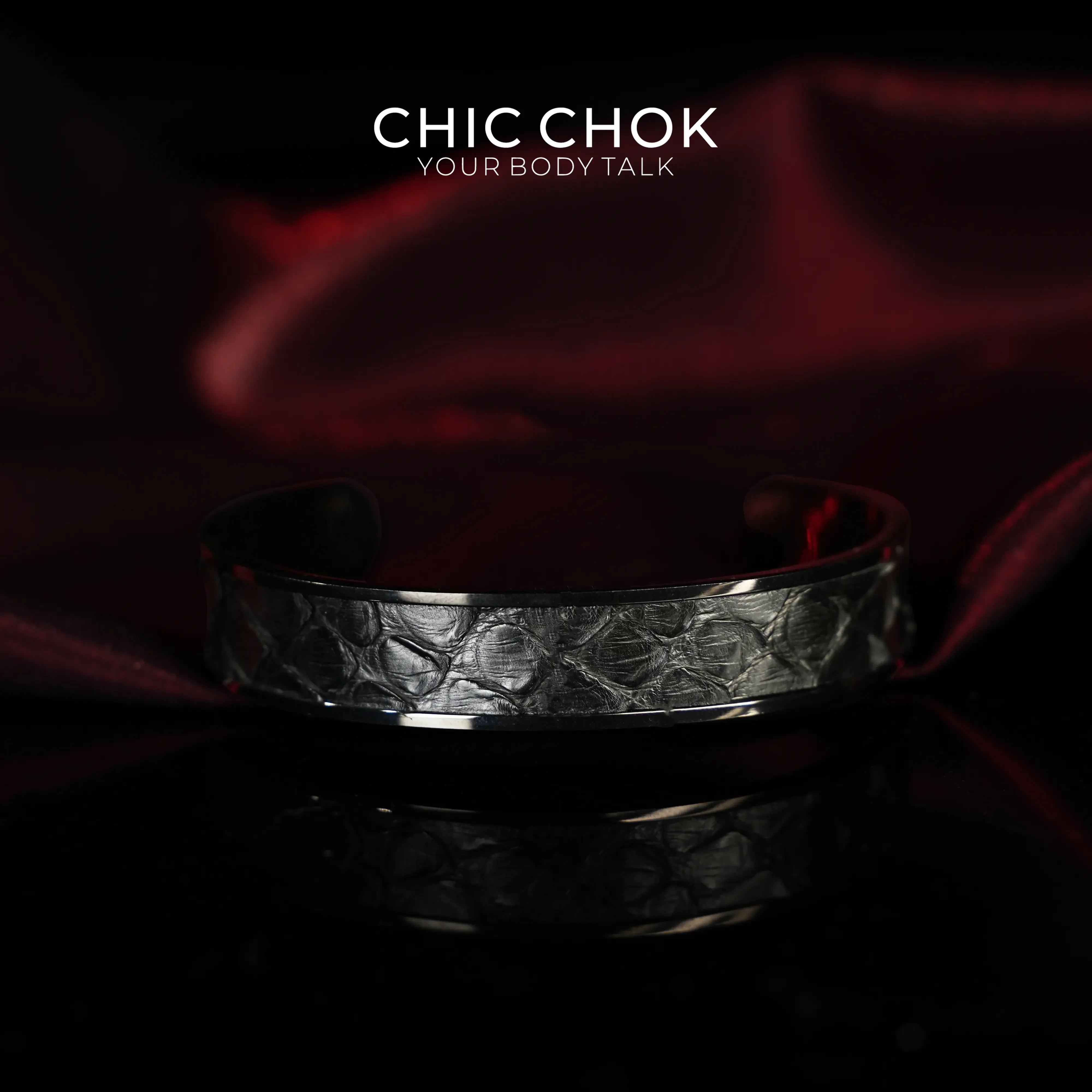 CHICCHOK Classic Close Bracelet Stainless Steel Subtle Stylish Non-Adjustable Bracelet - CHICCHOK