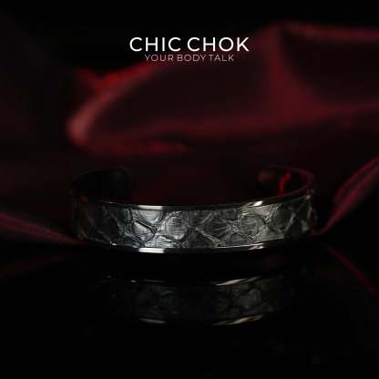 CHICCHOK Classic Close Bracelet Stainless Steel Subtle Stylish Non-Adjustable Bracelet - CHICCHOK