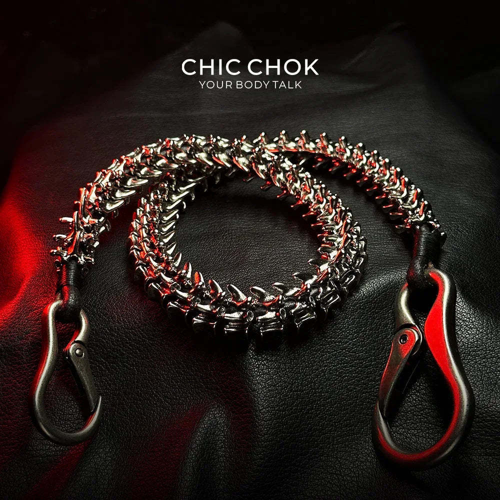 [CHICCHOK] Dragon Themed Pants Chain – Mythical Elegance for Fashionable Waistlines - CHICCHOK