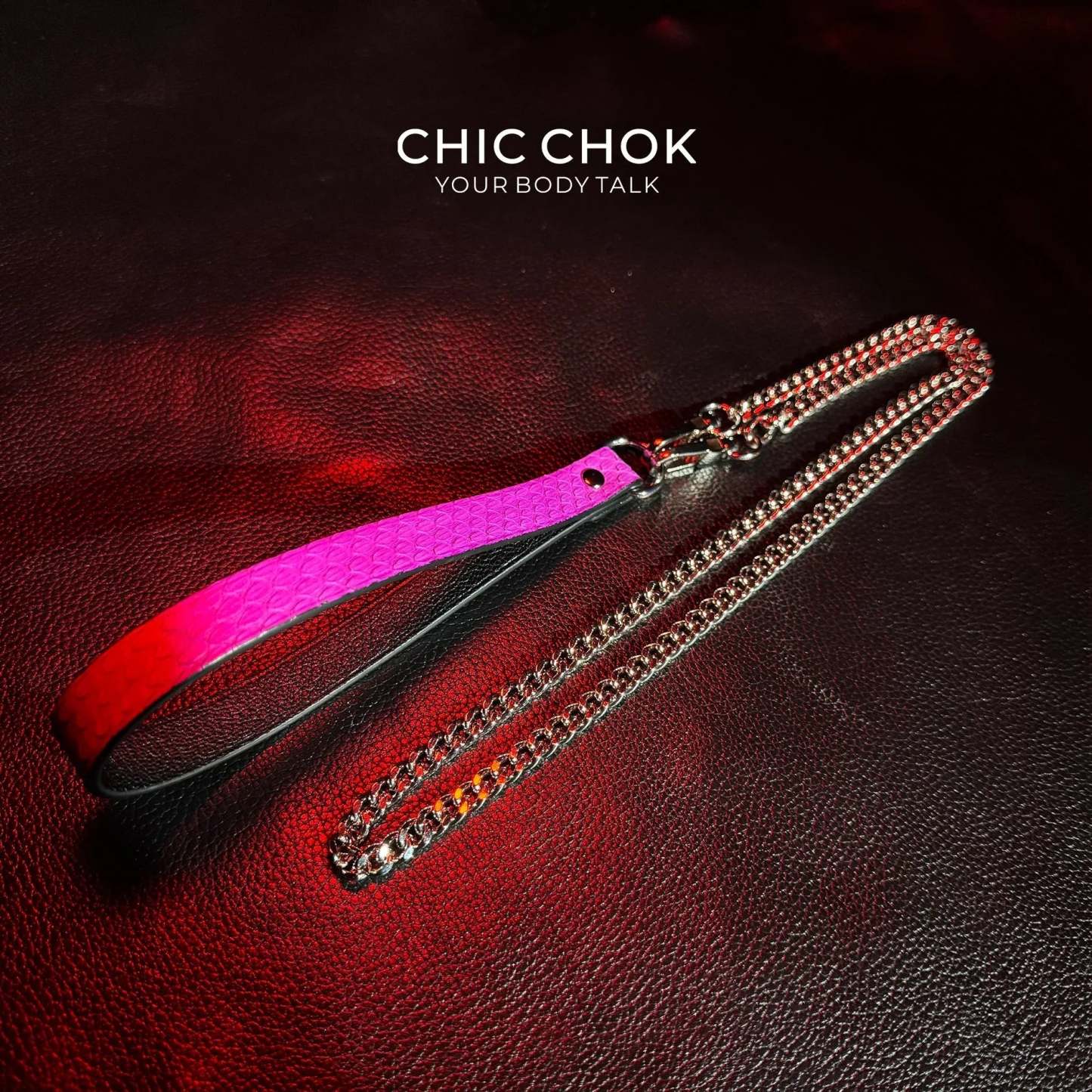 Purple Snakeskin Leather Necklace Set - Handmade Boho Jewelry - CHICCHOK