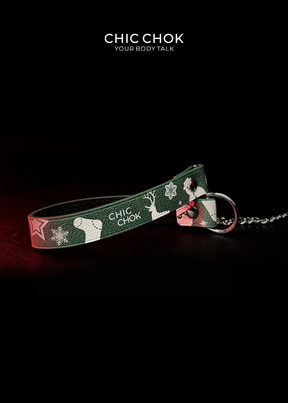 CHICCHOK [Breathless] Pulling Fashion and Fun Choker Christmas Limited Edition - CHICCHOK