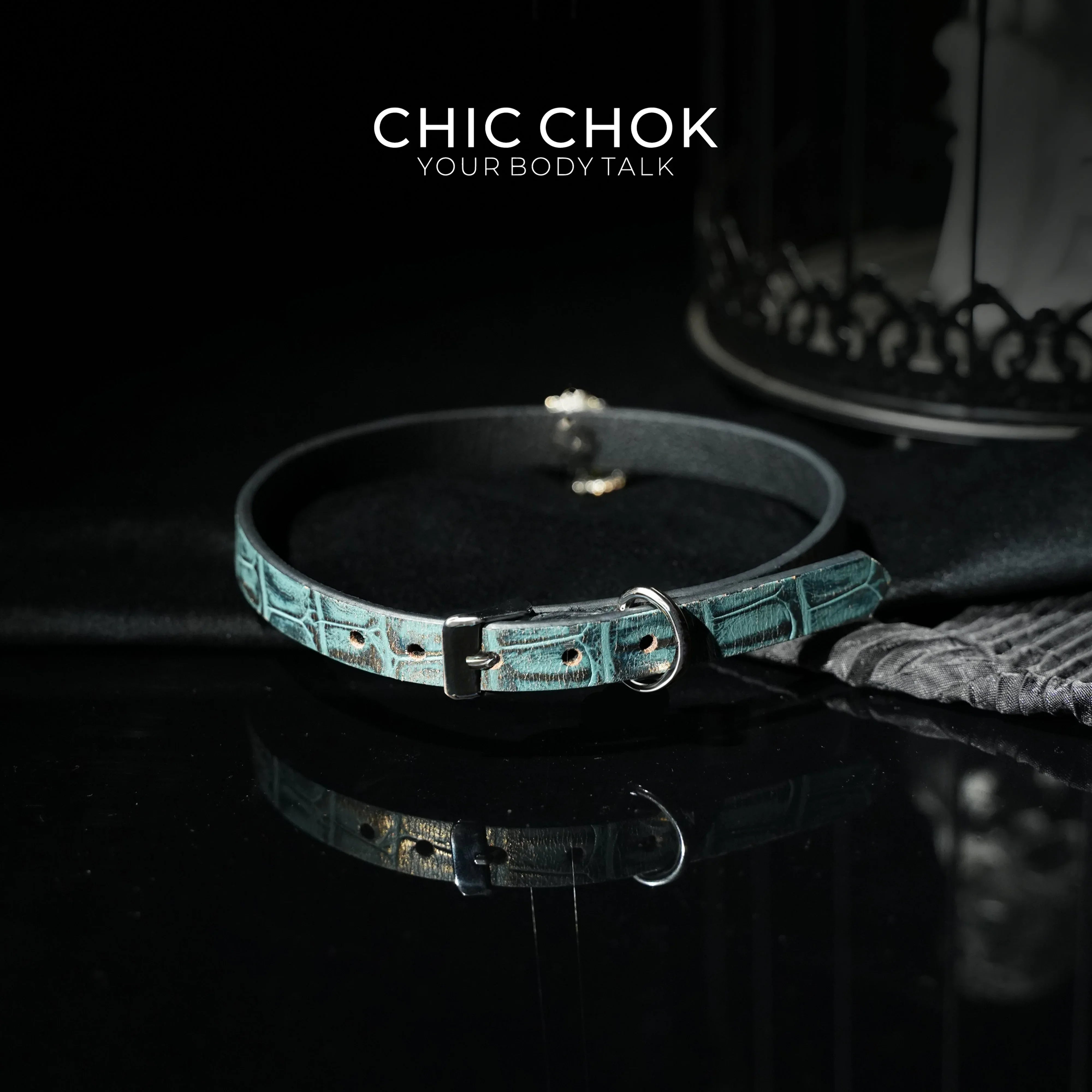 CHICCHOK [Emerald Dream] - Eternal Love, Sparkling Time Choker - CHICCHOK