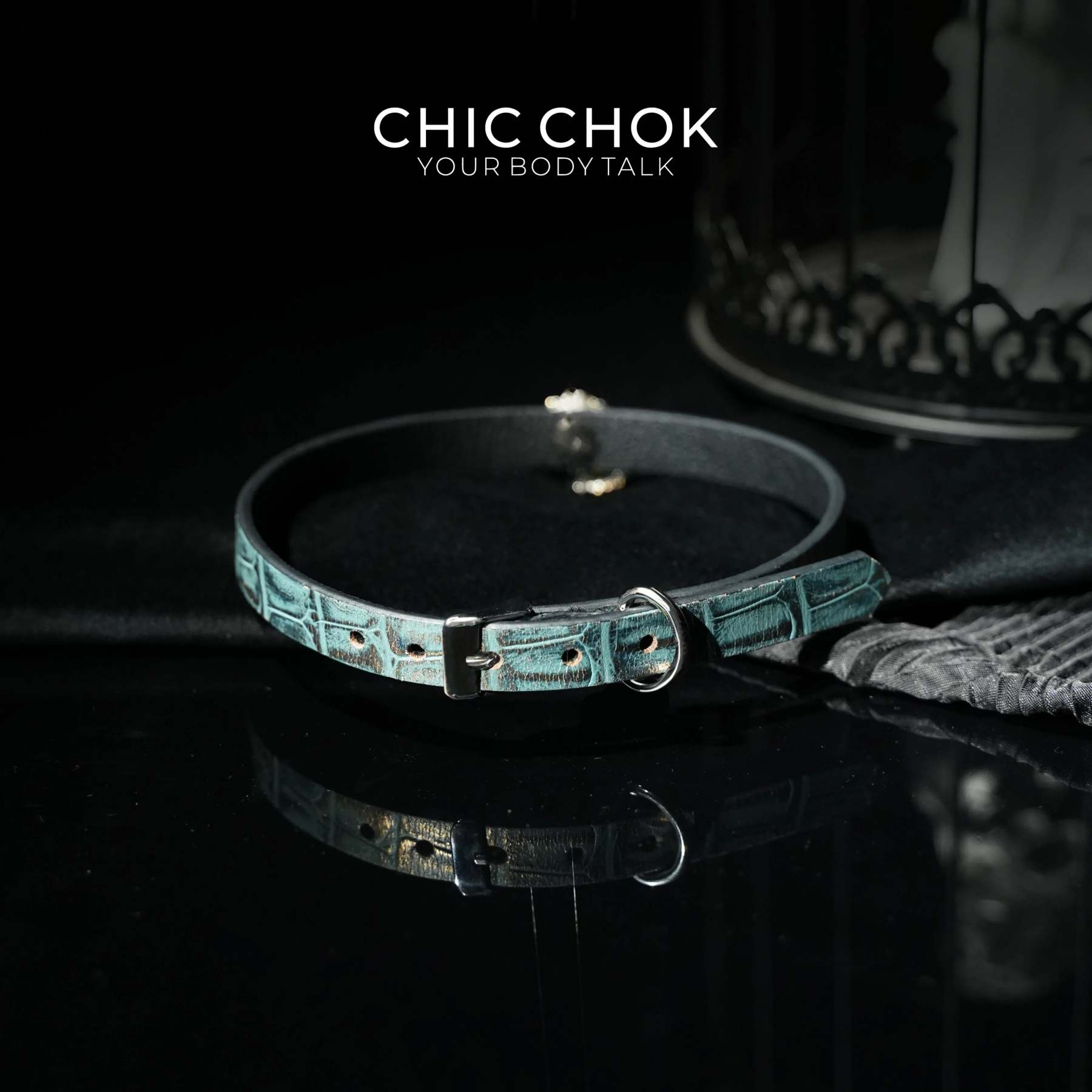 CHICCHOK [Emerald Dream] - Eternal Love, Sparkling Time Choker - CHICCHOK