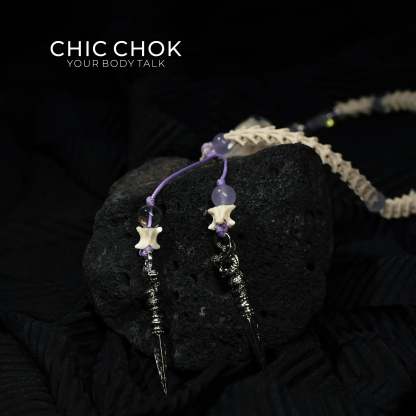 Violet Crown Serpent Bracelet - CHICCHOK