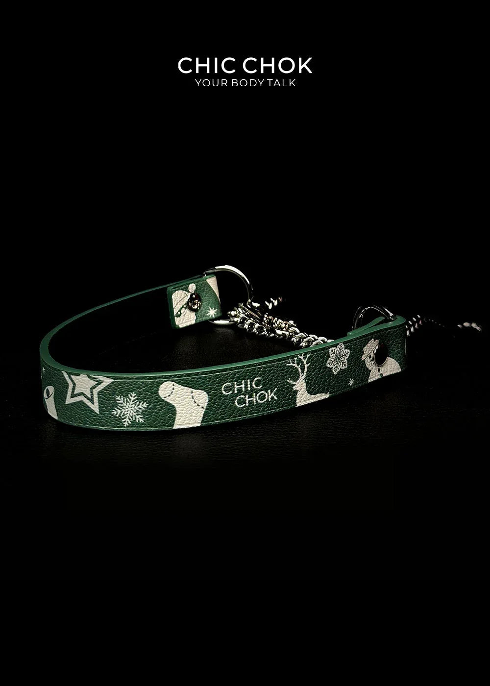 CHICCHOK [Breathless] Pulling Fashion and Fun Choker Christmas Limited Edition - CHICCHOK