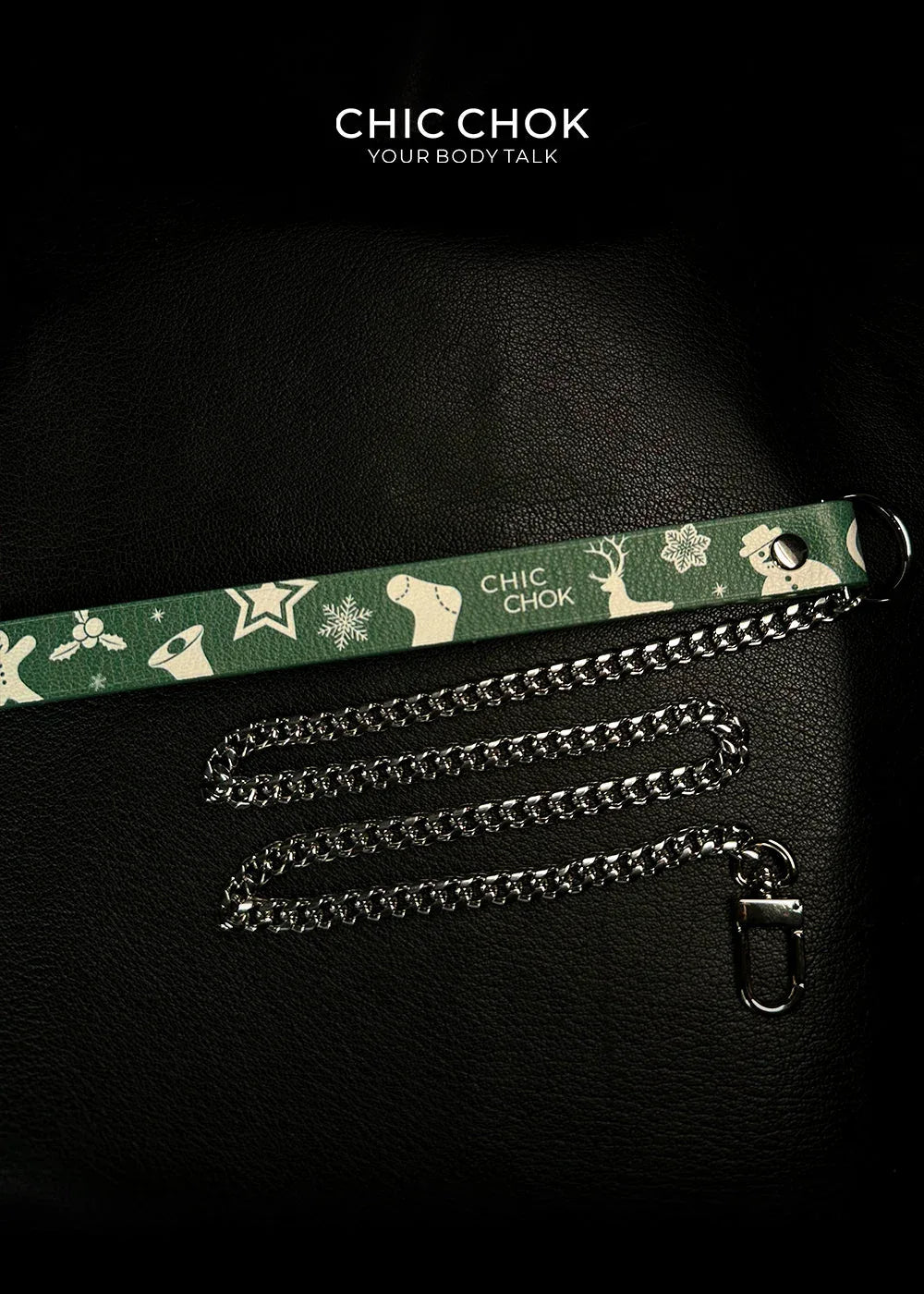 CHICCHOK [Breathless] Pulling Fashion and Fun Choker Christmas Limited Edition - CHICCHOK