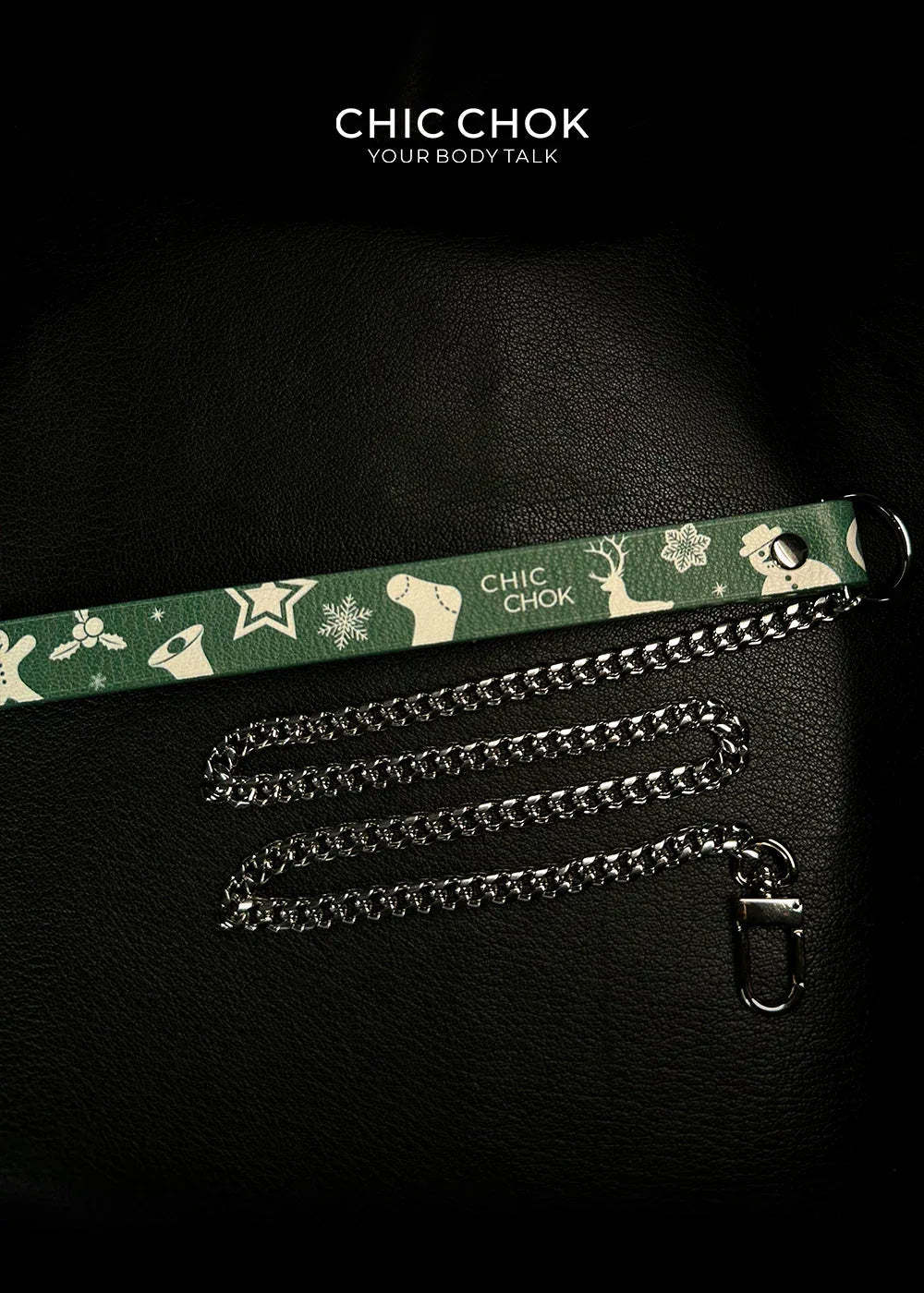 CHICCHOK [Breathless] Pulling Fashion and Fun Choker Christmas Limited Edition - CHICCHOK