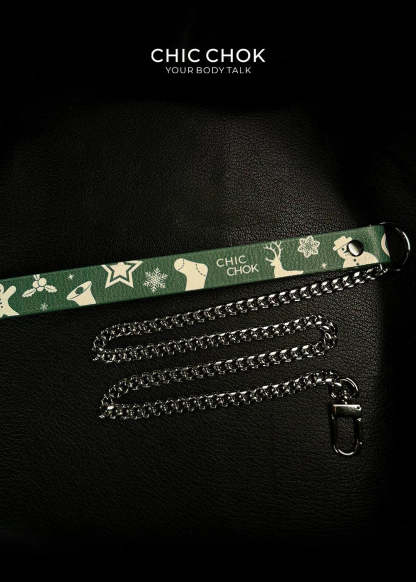 CHICCHOK [Breathless] Pulling Fashion and Fun Choker Christmas Limited Edition - CHICCHOK