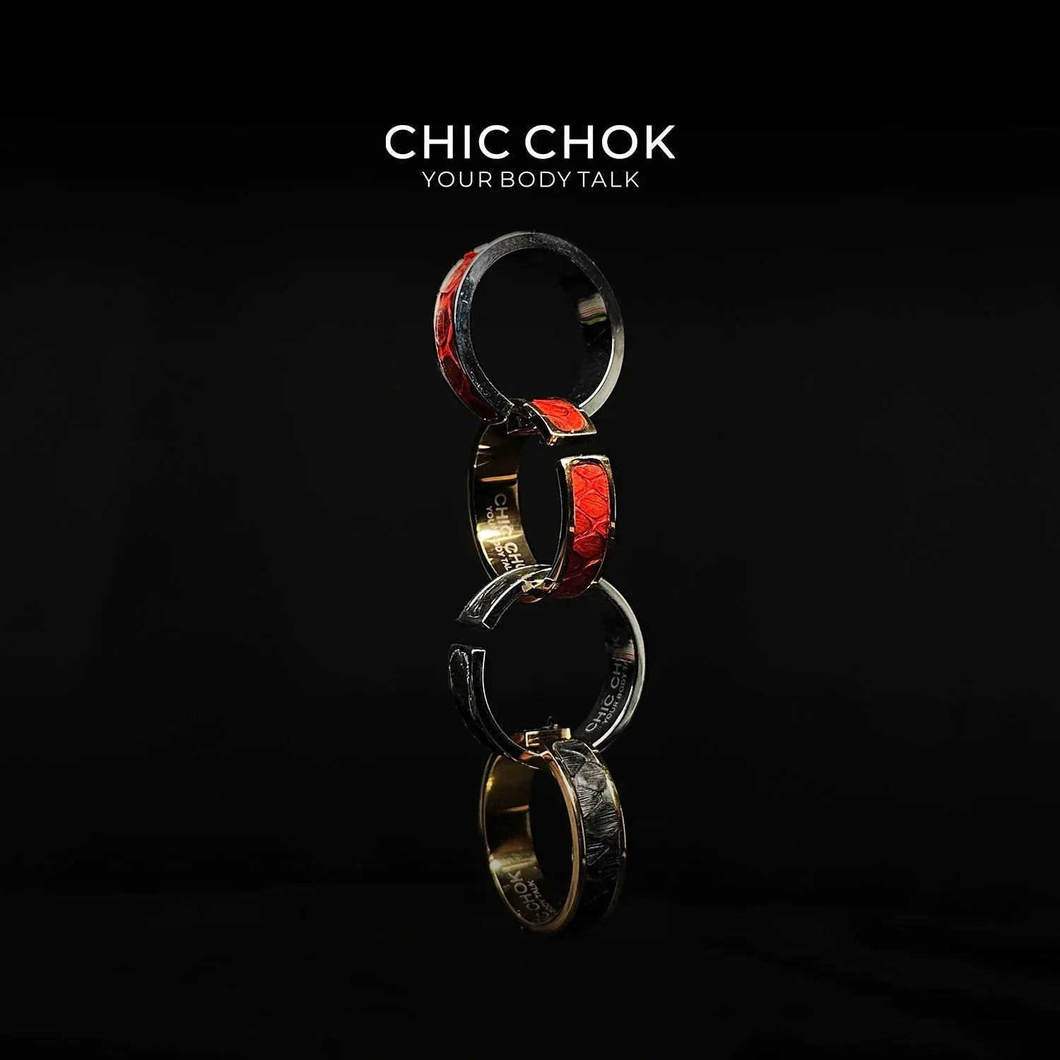 CHICCHOK Classic Open Ring Stainless Steel Subtle Stylish Adjustable Ring - CHICCHOK