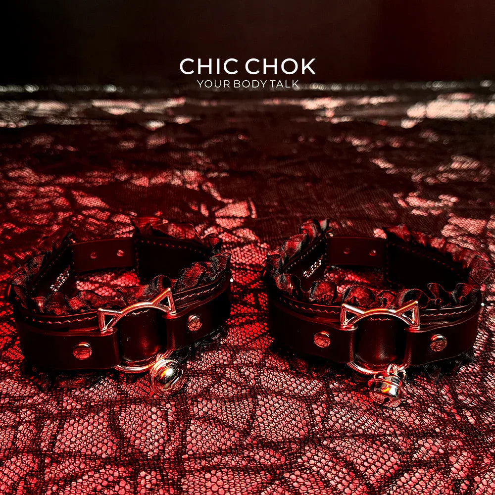 CHICCHOK Cat lace leg ring/bracelet/foot ring - CHICCHOK