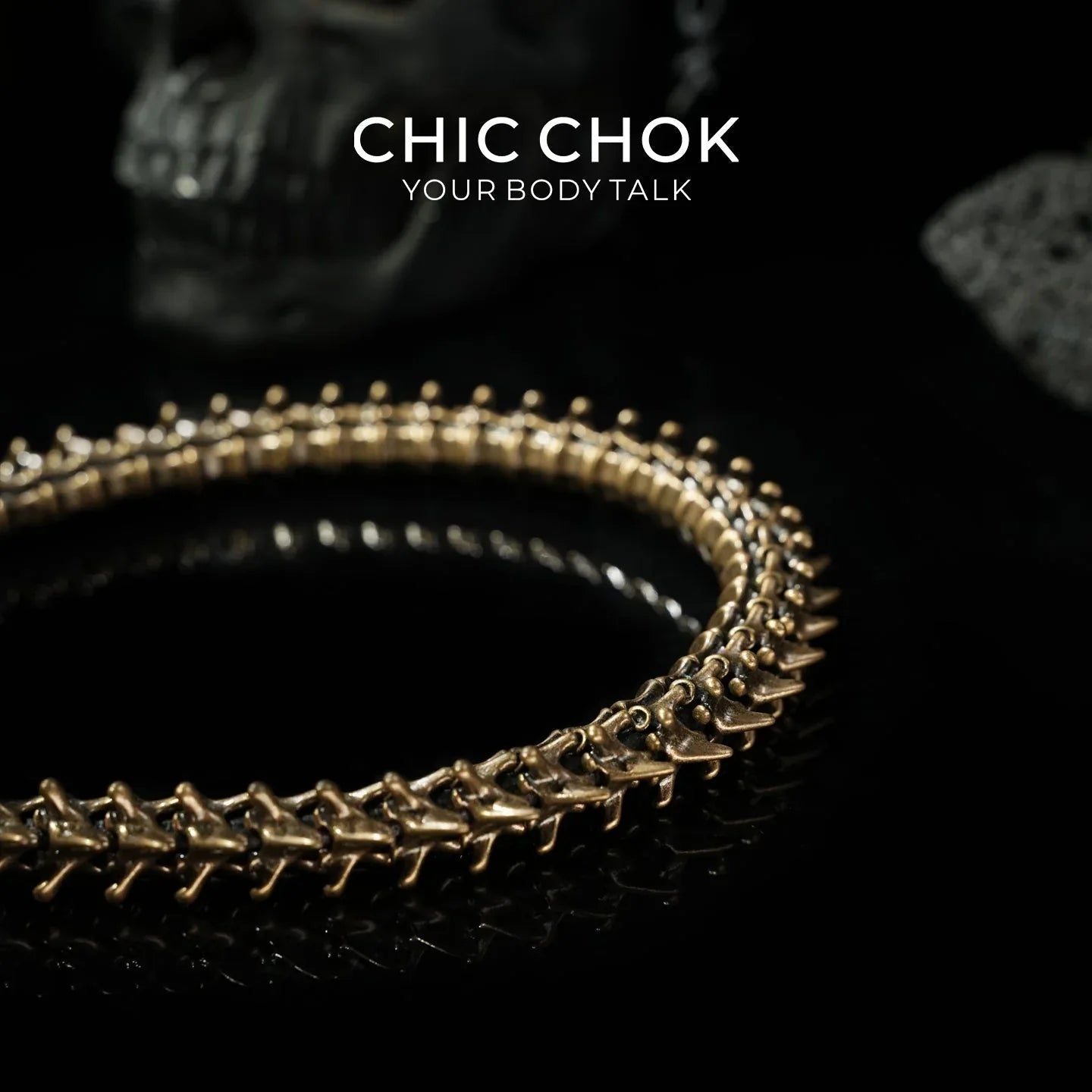 [CHICCHOK] Dragon Themed Pants Chain – Mythical Elegance for Fashionable Waistlines - CHICCHOK