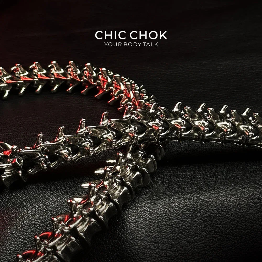 [CHICCHOK] Dragon Themed Pants Chain – Mythical Elegance for Fashionable Waistlines - CHICCHOK