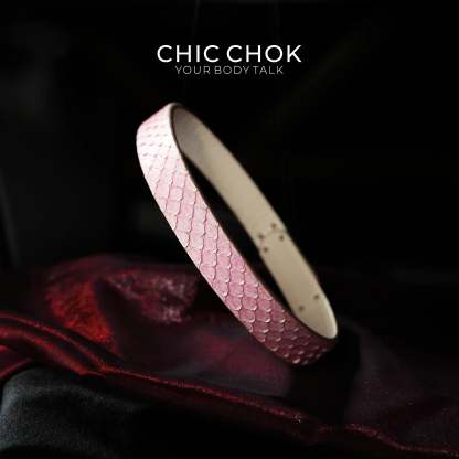 CHICCHOK - Kelly buckle Dimple Choker - CHICCHOK - Choker