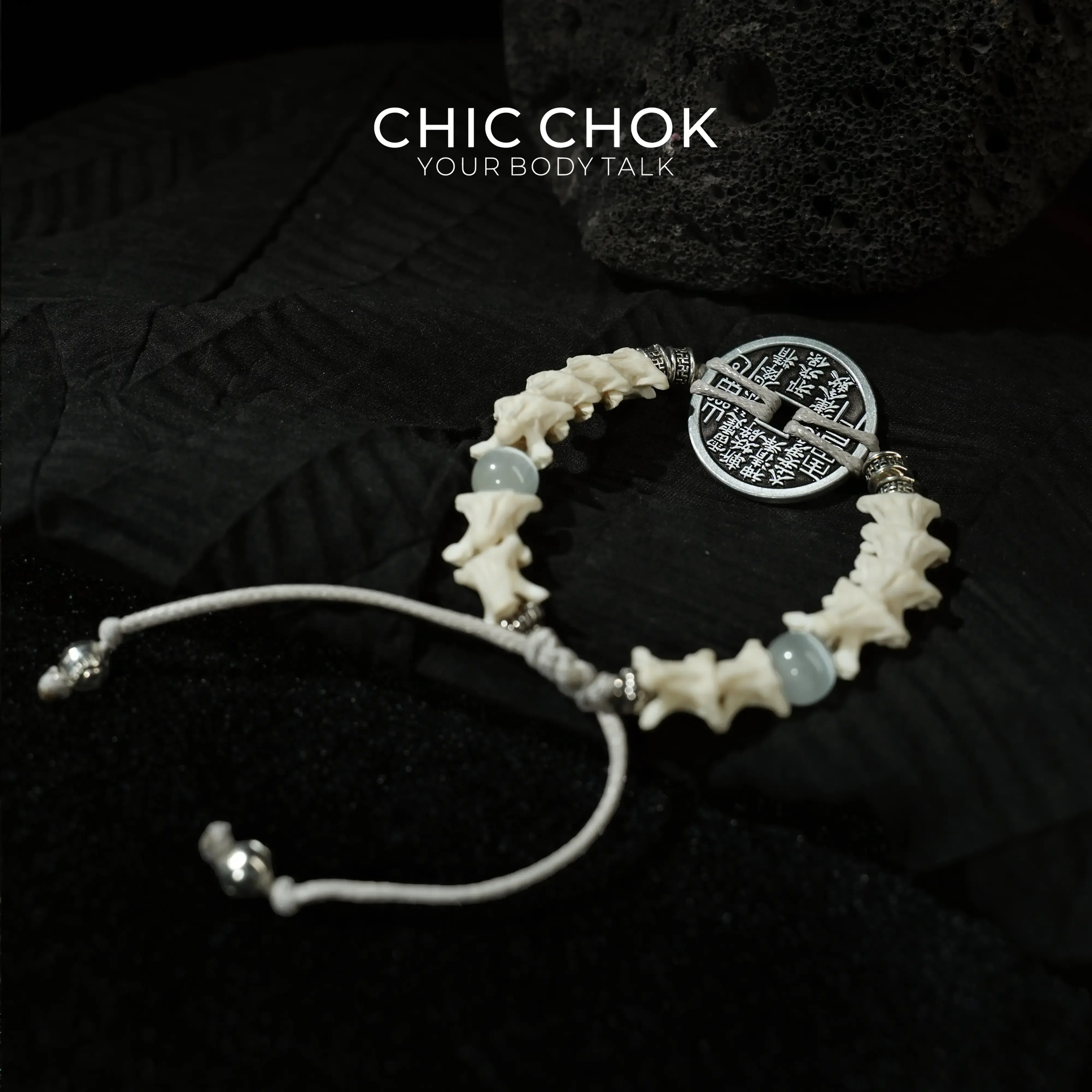 Serpent Vertebrae Bagua Coin - CHICCHOK