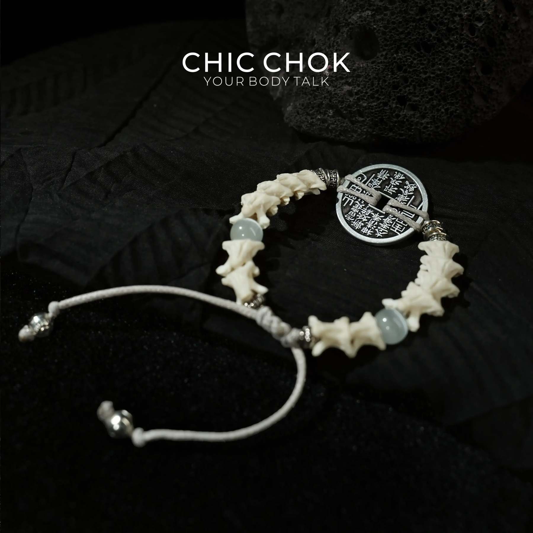 Serpent Vertebrae Bagua Coin - CHICCHOK