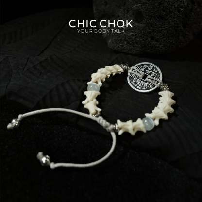 Serpent Vertebrae Bagua Coin - CHICCHOK