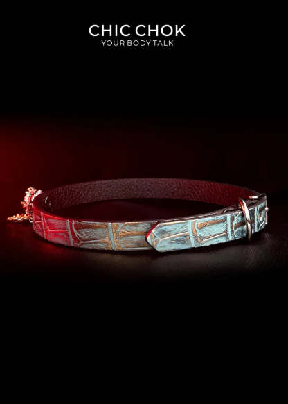 CHICCHOK [Emerald Dream] - Eternal Love, Sparkling Time Choker - CHICCHOK