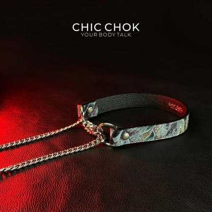 CHICCHOK [Breathless] Pulling Fashion and Fun Choker(Gasping Bloom) - CHICCHOK - Choker