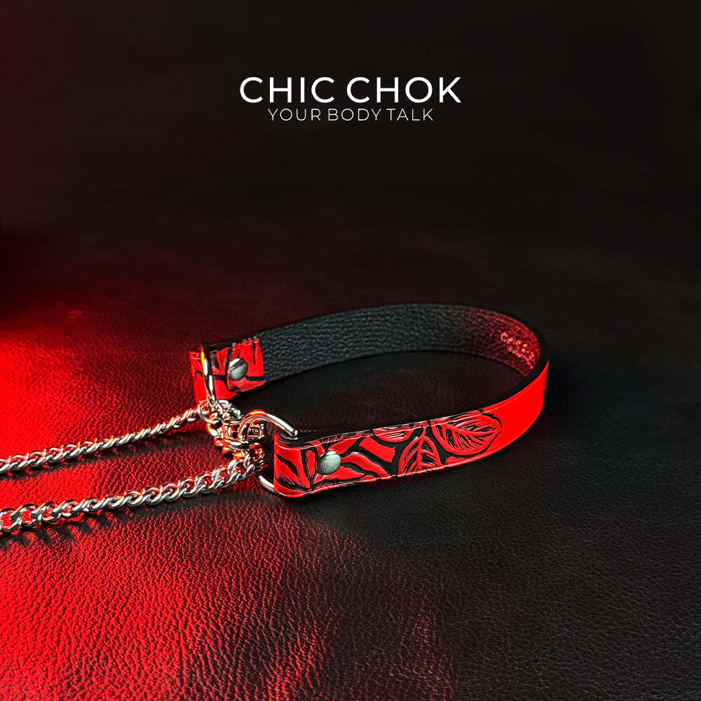 CHICCHOK [Breathless] Pulling Fashion and Fun Choker(Iridescent Paradox)