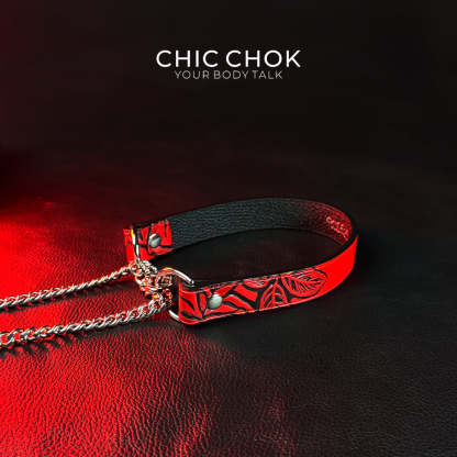CHICCHOK [Breathless] Pulling Fashion and Fun Choker(Iridescent Paradox)