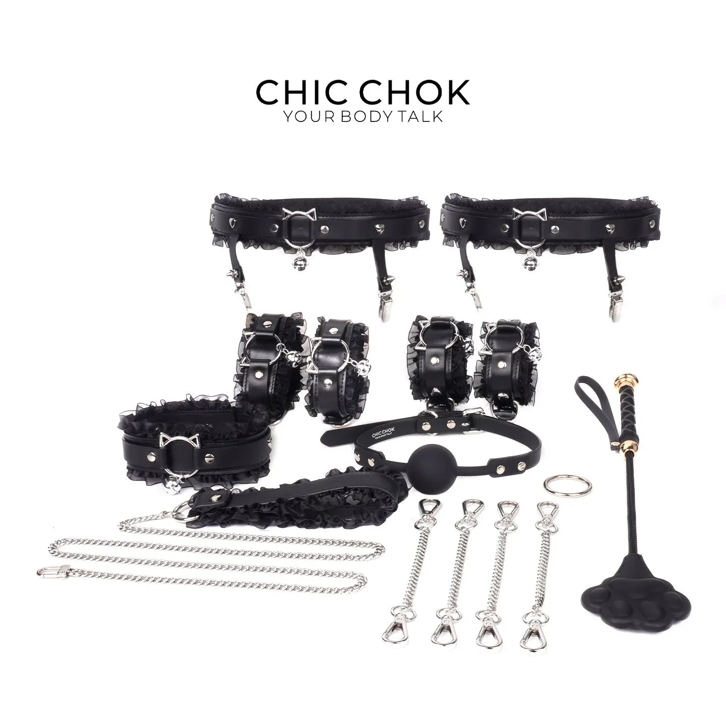 Dark Night Black and Red Happy Set - CHICCHOK