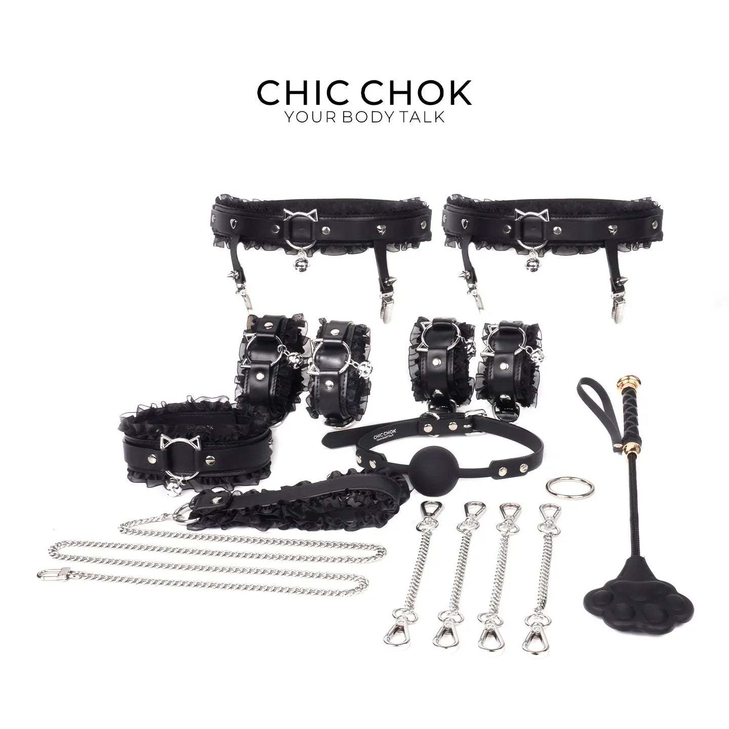 Dark Night Black and Red Happy Set - CHICCHOK