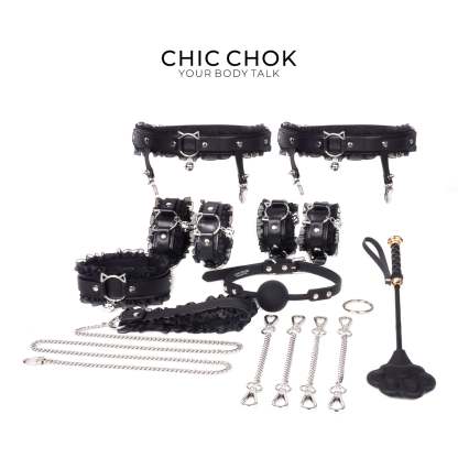 Dark Night Black and Red Happy Set