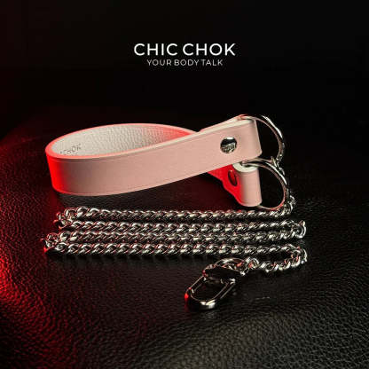 CHICCHOK [Breathless] Pulling Fashion and Fun Choker Pink - CHICCHOK