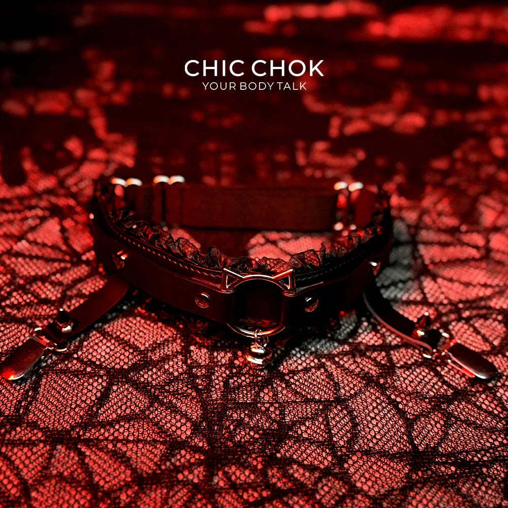 CHICCHOK Cat lace leg ring/bracelet/foot ring - CHICCHOK