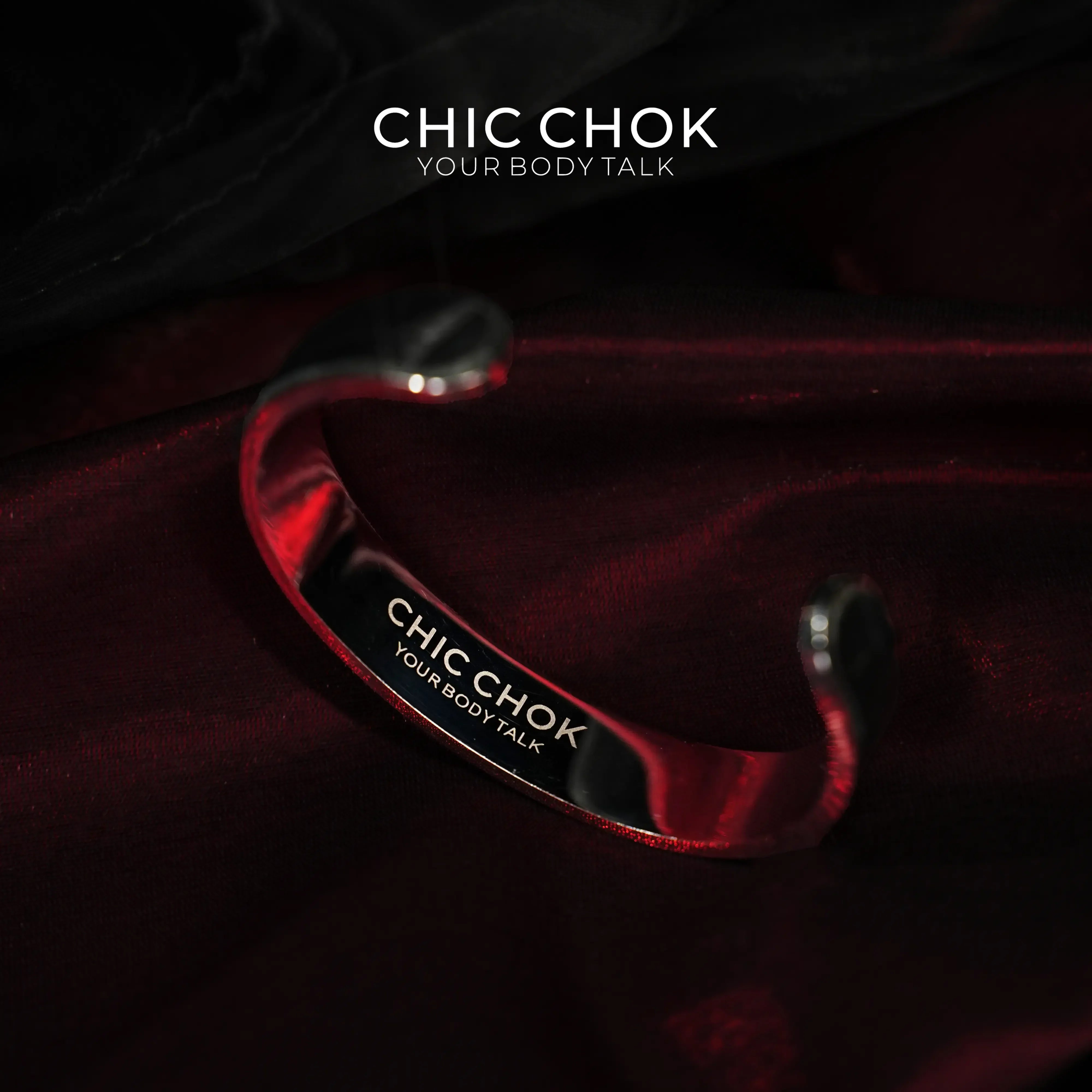 CHICCHOK Classic Close Bracelet Stainless Steel Subtle Stylish Non-Adjustable Bracelet - CHICCHOK