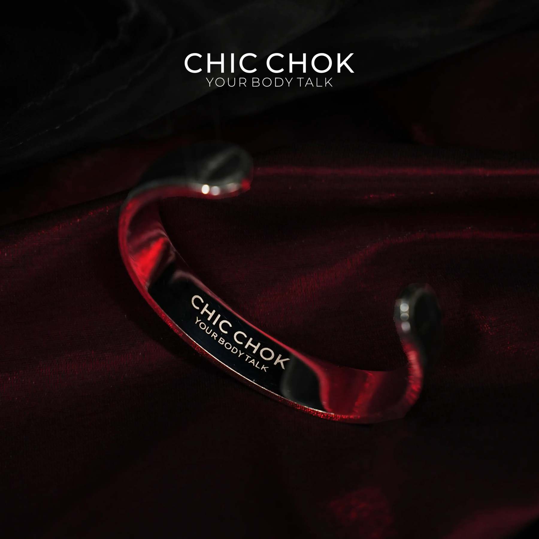 CHICCHOK Classic Close Bracelet Stainless Steel Subtle Stylish Non-Adjustable Bracelet - CHICCHOK