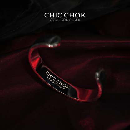 CHICCHOK Classic Close Bracelet Stainless Steel Subtle Stylish Non-Adjustable Bracelet - CHICCHOK