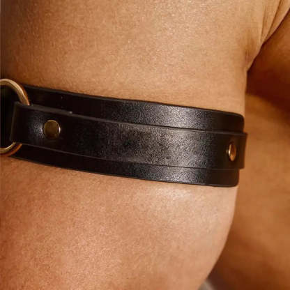 CHICCHOK [Ares] Men's High-end Leather Armbles, Fashion Clothing Accessories Handmade - CHICCHOK