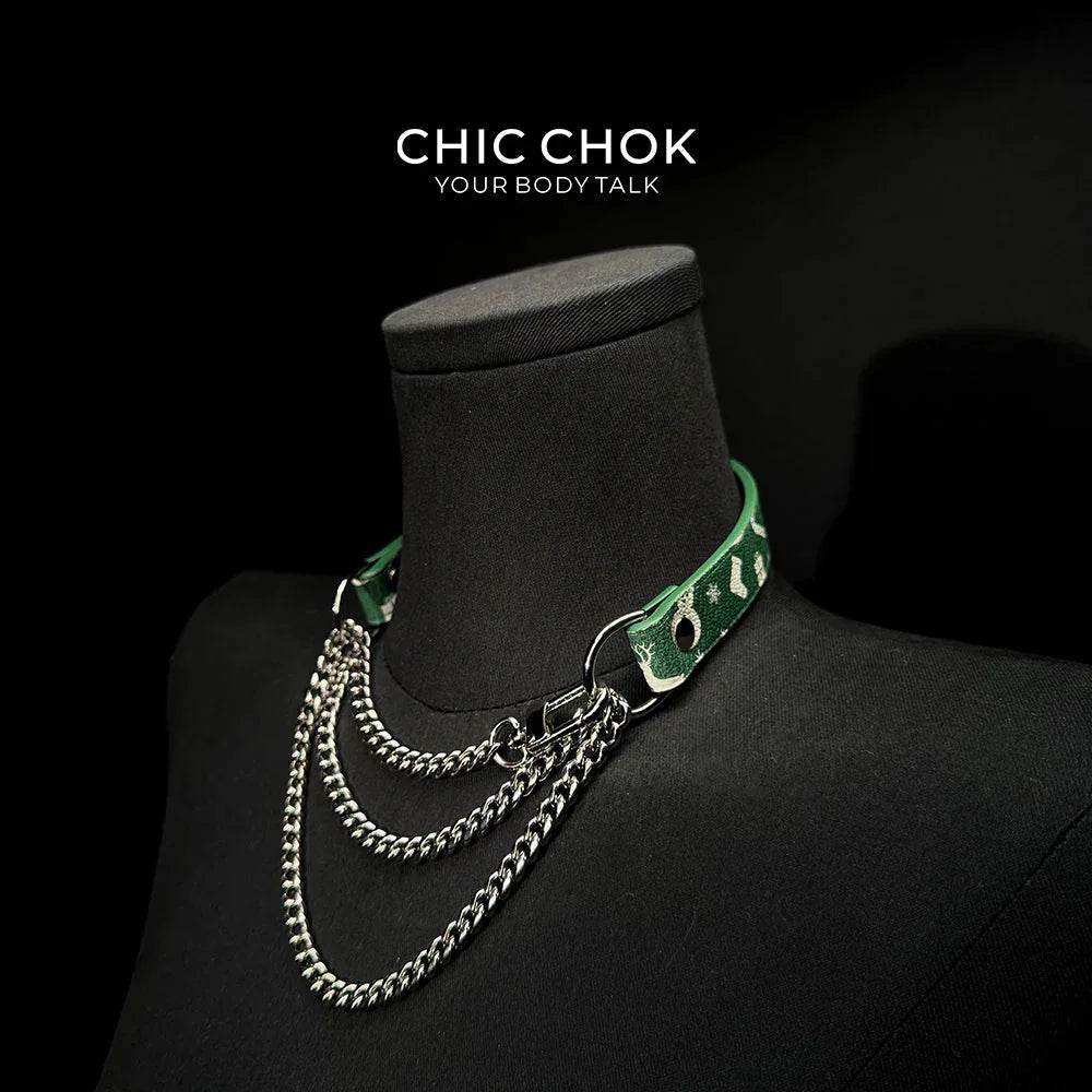 CHICCHOK [Breathless] Pulling Fashion and Fun Choker Christmas Limited Edition - CHICCHOK