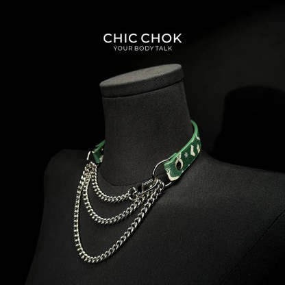 CHICCHOK [Breathless] Pulling Fashion and Fun Choker Christmas Limited Edition - CHICCHOK