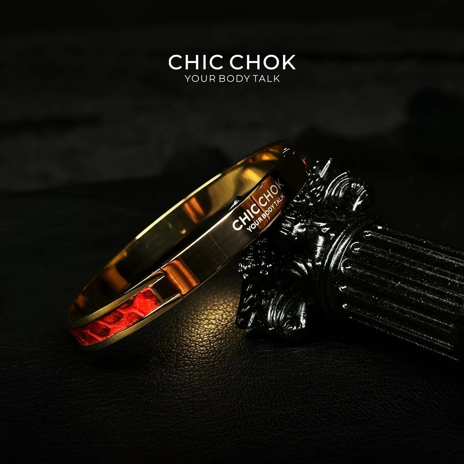 CHICCHOK Classic Close Bracelet Stainless Steel Subtle Stylish Non-Adjustable Bracelet - CHICCHOK