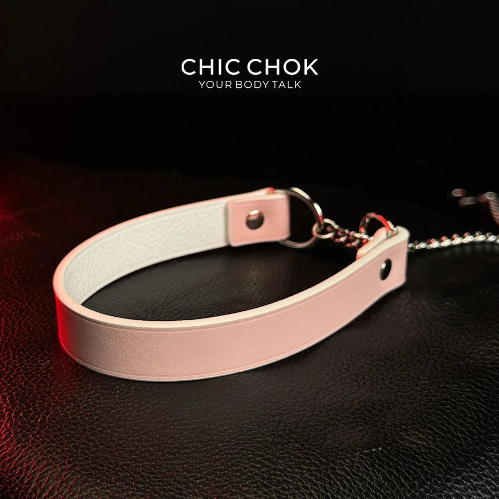 CHICCHOK [Breathless] Pulling Fashion and Fun Choker Pink - CHICCHOK