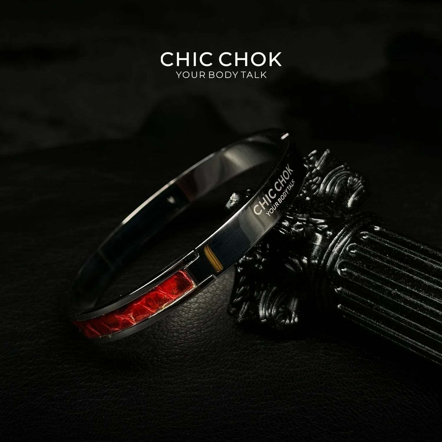 CHICCHOK Classic Close Bracelet Stainless Steel Subtle Stylish Non-Adjustable Bracelet - CHICCHOK