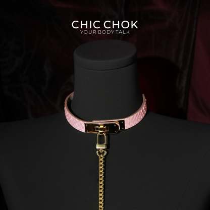 CHICCHOK - Kelly buckle Dimple Choker - CHICCHOK - Choker